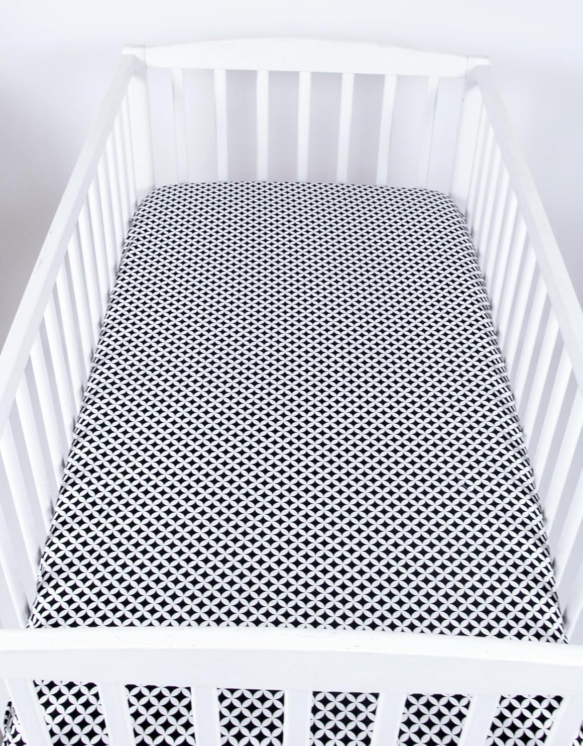 BABYLUX Spannbetttuch 60x120 / 70x140 cm Baby SPANNBETTLAKEN Kinderbett 107. Marokko Schwarz