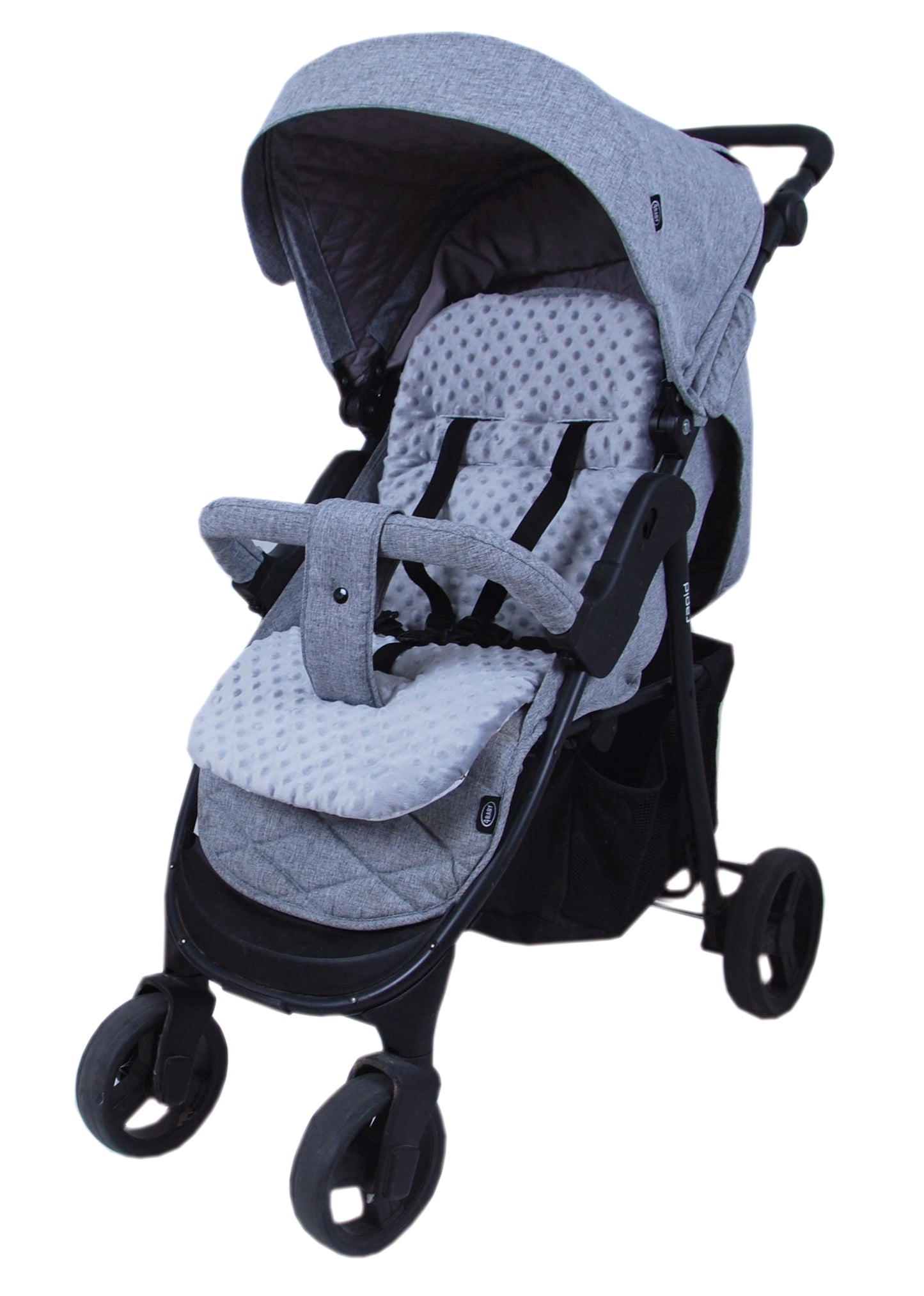 BabyLux Sitzauflage für Kinderwagen Buggy Sitzeinlage Kinderwagenauflage S120. Wald Reh