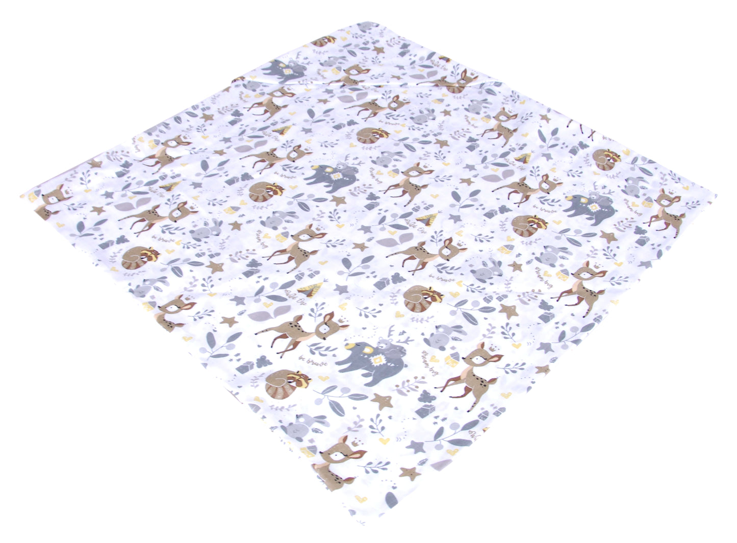 BabyLux Badetuch Badeabdeckung Handtuch Musselin Kind Kaputzenhandtuch 80x80cm OK133 Hirsch