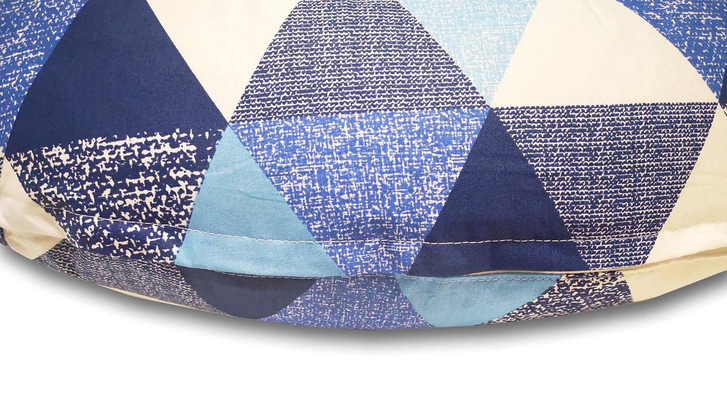 EMI&SAM Stillkissen Klein 60x50cm Stützkissen für Mutter und Baby 14. Dreieck Blau