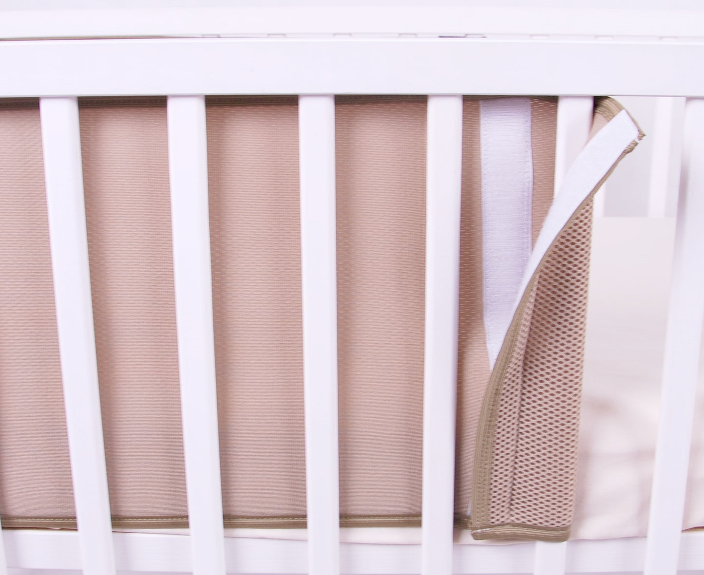 BabyLux Nestchen AIR Babybett Bettumrandung Umrandung 3D 150cm 180cm 210cm BEIGE