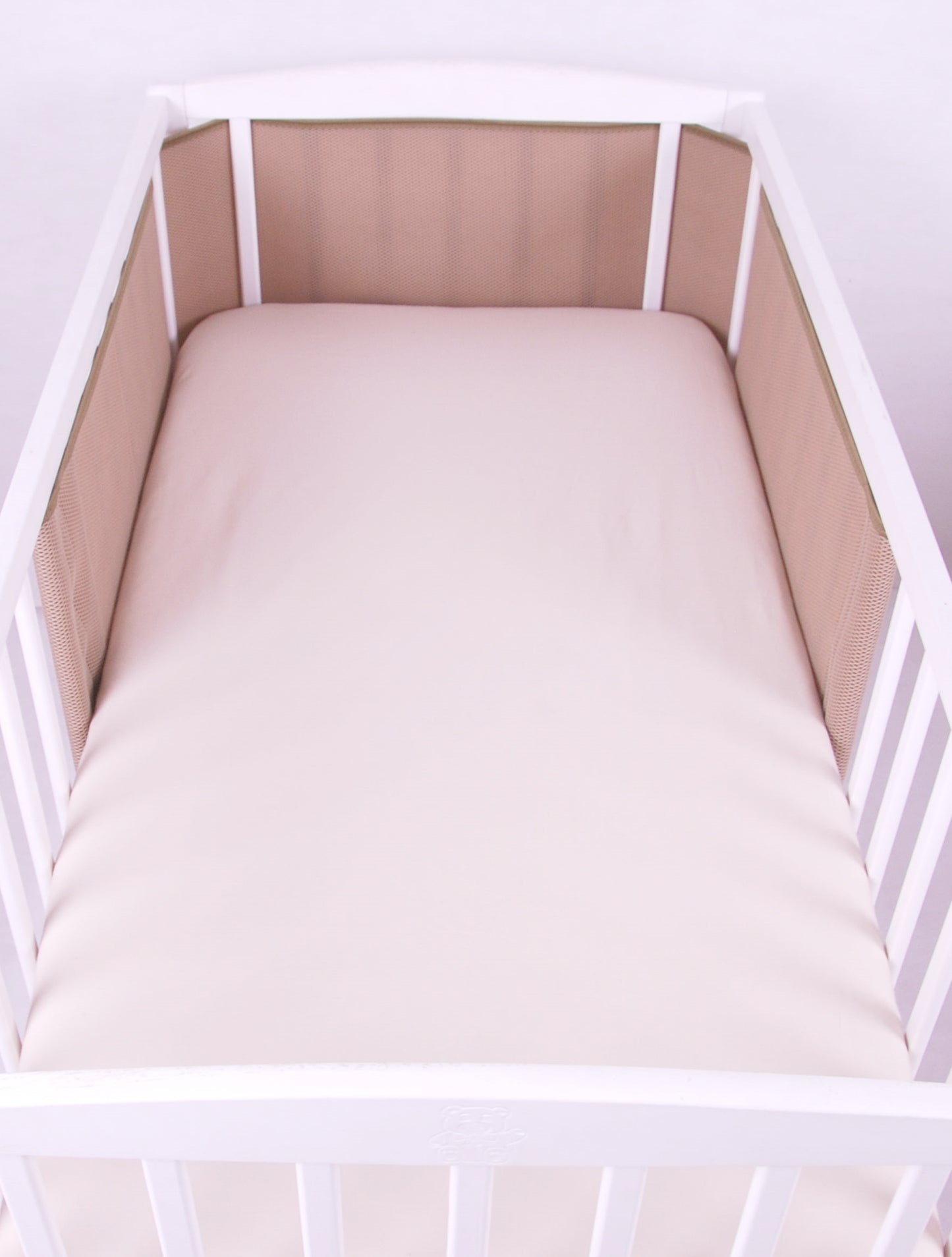 BabyLux Nestchen AIR Babybett Bettumrandung Umrandung 3D 150cm 180cm 210cm BEIGE