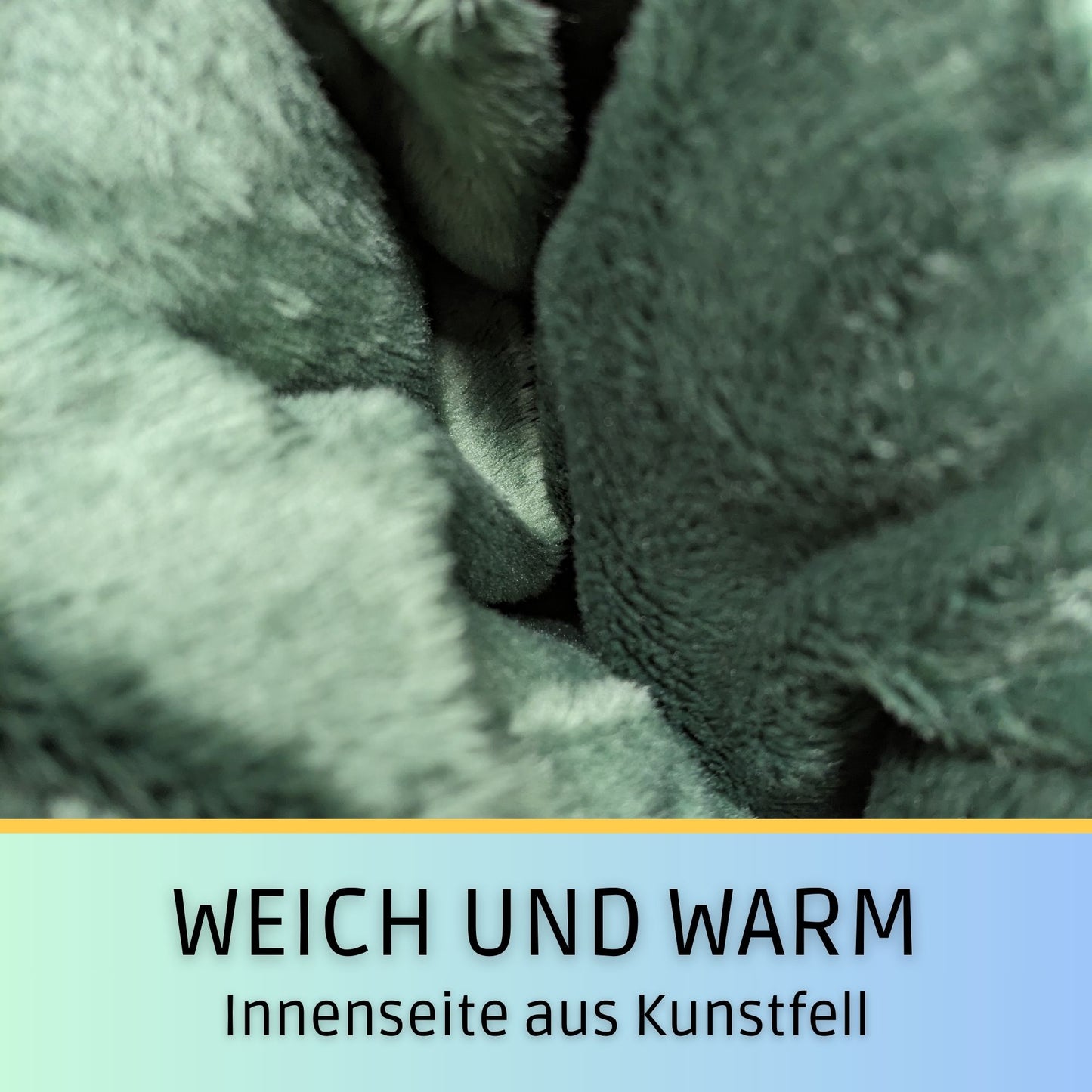 Babylux Handmuff für Kinderwagen Große Muff Handwärmer mit Kunstfell Handschuhe Buggy MD2 Grün