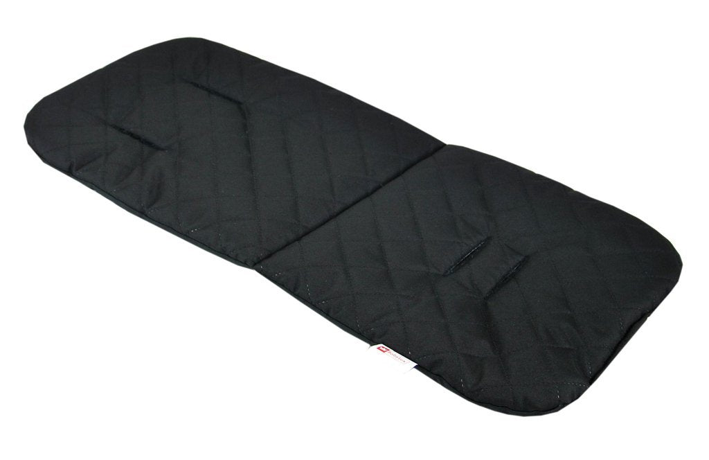 BABYLUX Matratze für Kinderwagen Buggy Sitzauflage Doppelseitig 1. Schwarz Pik
