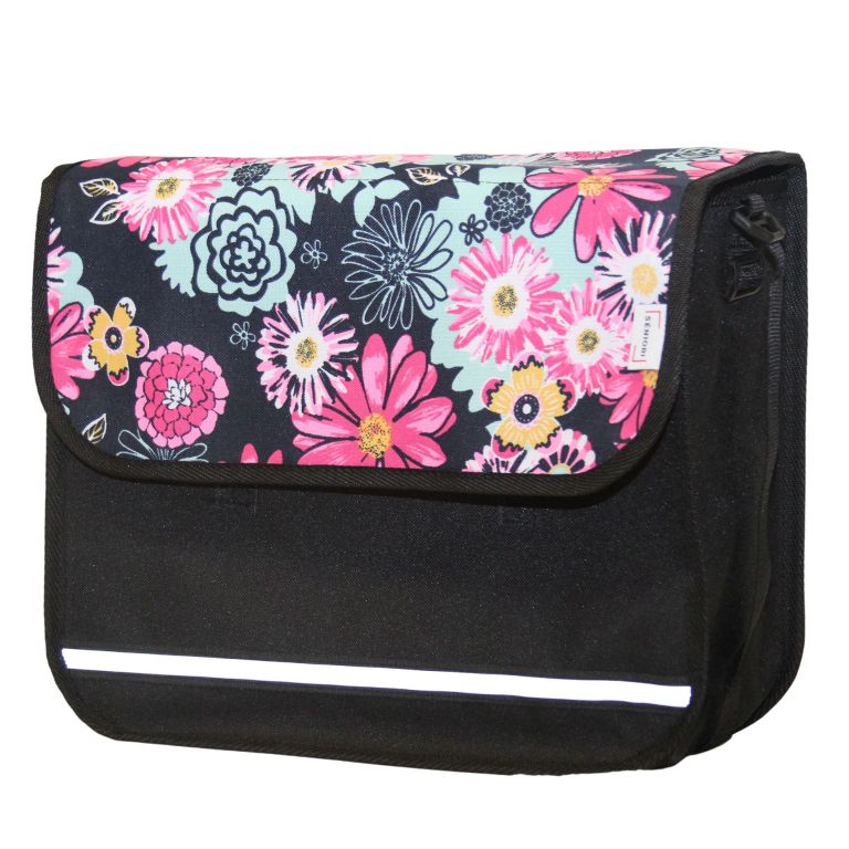 SENIORI Rollator / Rollstuhl Tasche Rollatortasche Rollstuhltasche 4. Blumen_classic
