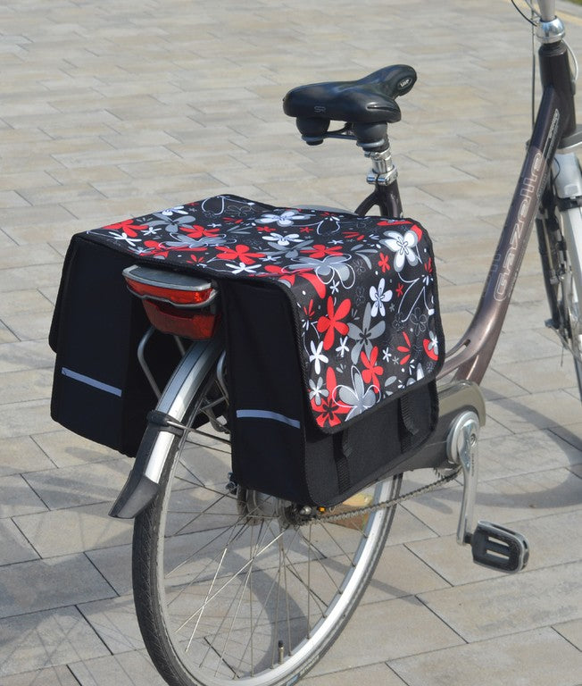 FAHRRADTASCHE ab 26 Zoll Satteltasche Gepäckträgetasche Doppelt