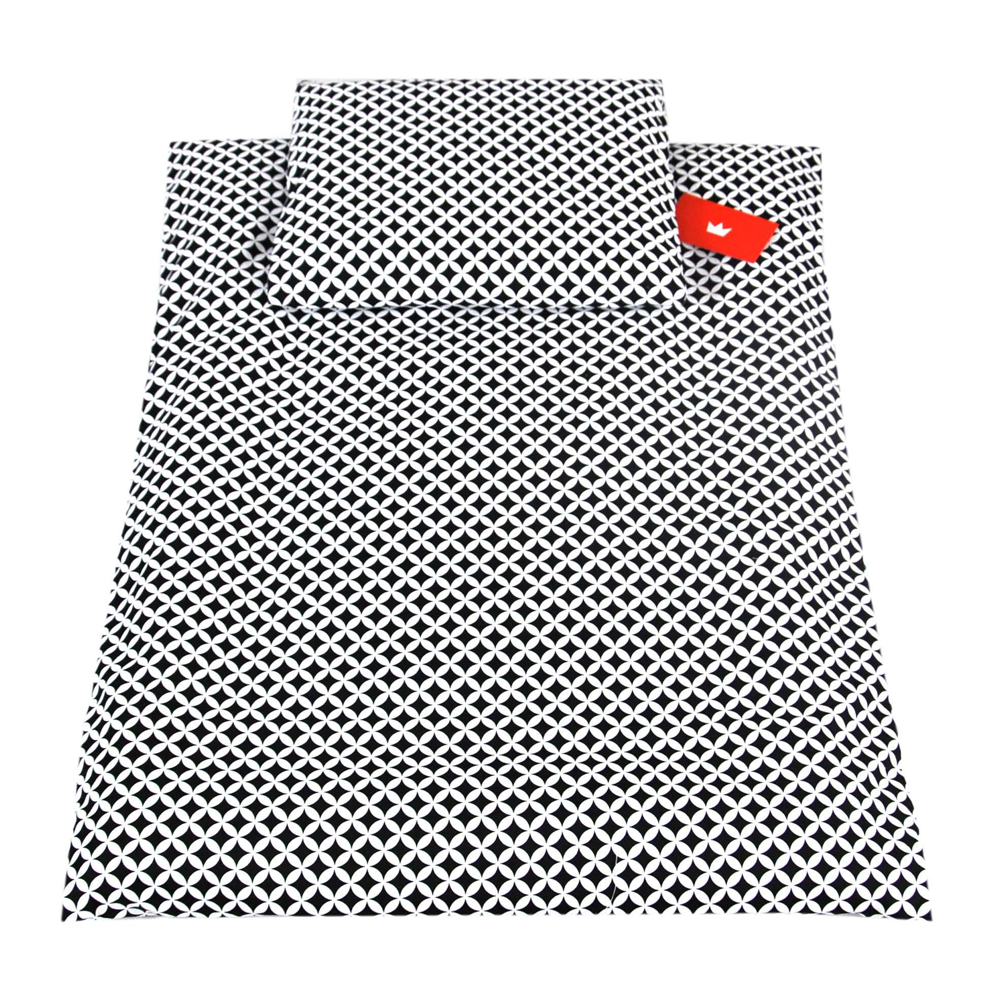 BABYLUX 2 tlg. Set Bezug für Kinderwagen Bettwäsche 60x78cm 107. Marokko Schwar