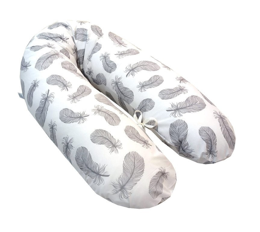 EMI&SAM Stillkissen 170cm Lagerungkissen Füllung EPS + Bezug 23. Feder