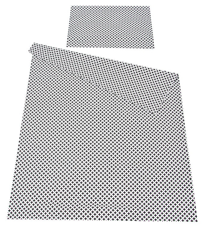 BABYLUX Kinderbettwäsche 2-teilig – Baumwolle, Reißverschluss, 90×120 / 100×135 cm 107. Marokko Schwarz