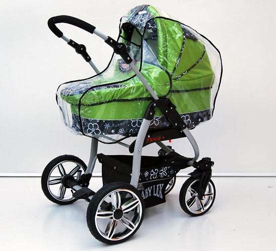 BABYLUX Regenverdeck Regenschutz für Kinderwagen Z6