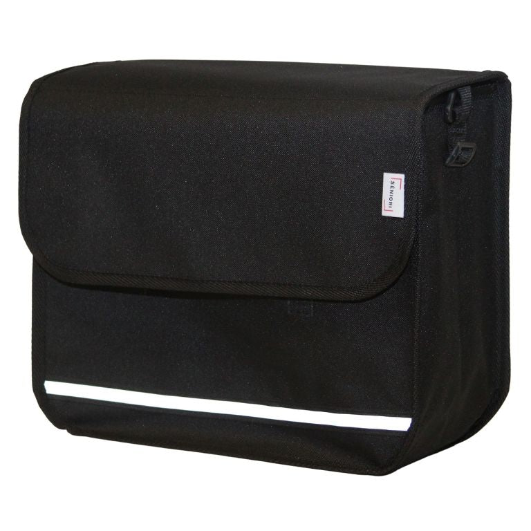 SENIORI Rollator / Rollstuhl Tasche Rollatortasche Rollstuhltasche 2. Schwarz_classic