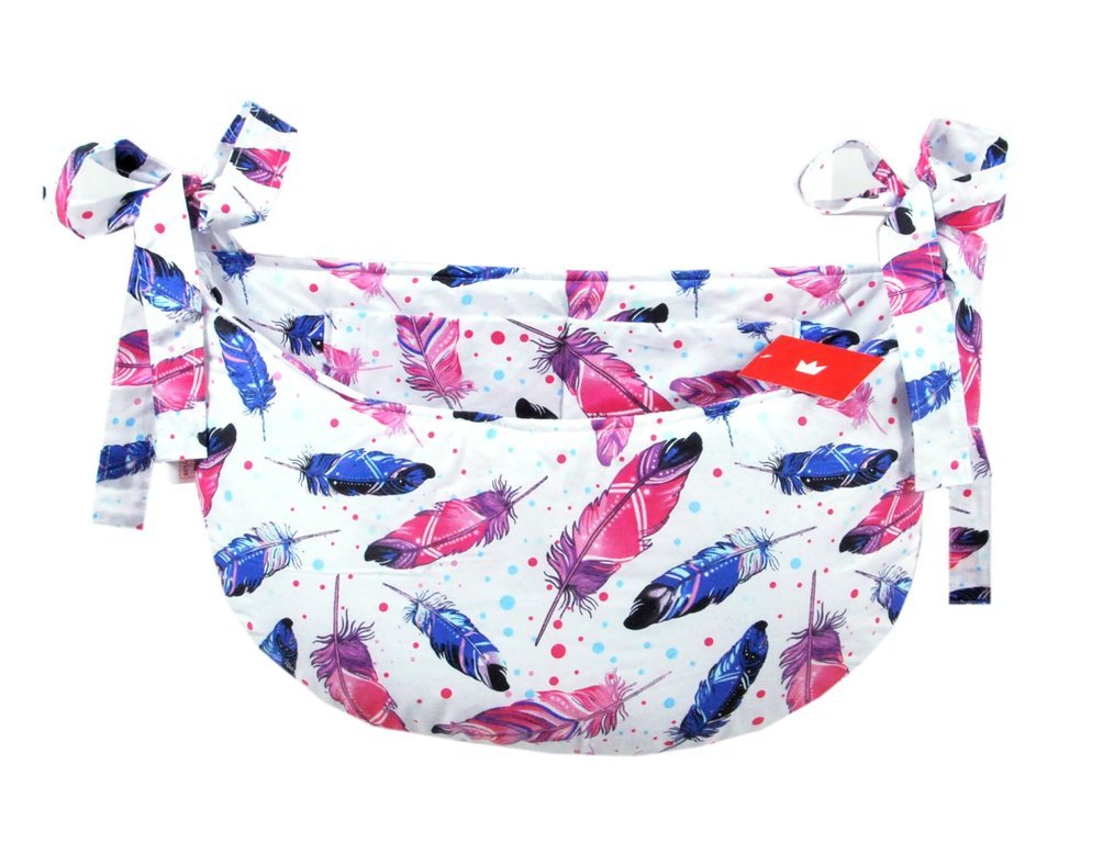 BABYLUX Babybetttasche Organizer BETTTASCHE Spielzeugtasche 99. Feder
