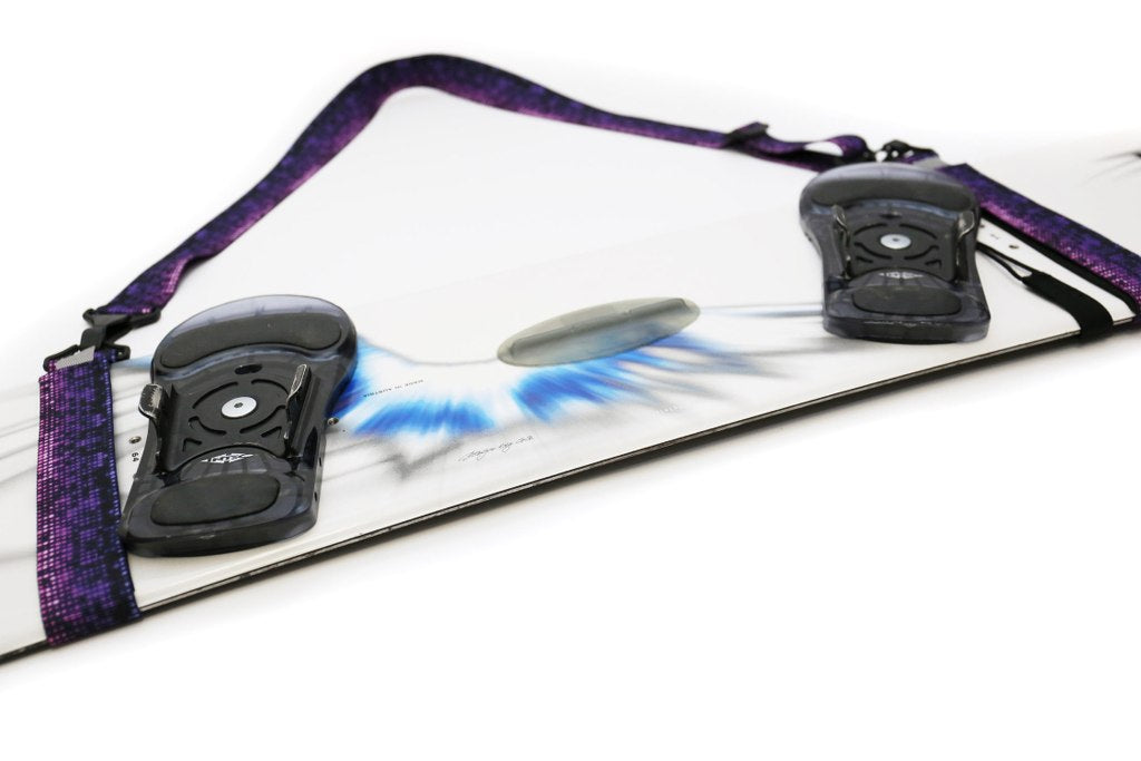 Ski Snowboard TRAGEGURT Schultergurt Erwachsene Kinder Zubehör 3. Purple
