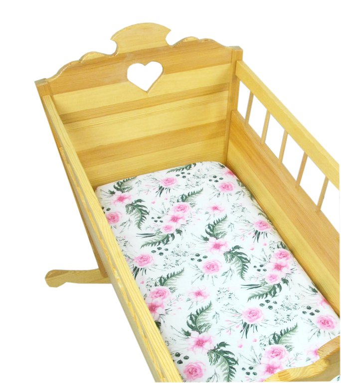 BABYLUX Spannbettlaken 40x90 cm Bettlaken Spannbetttuch Beistellbett 110. Wilde