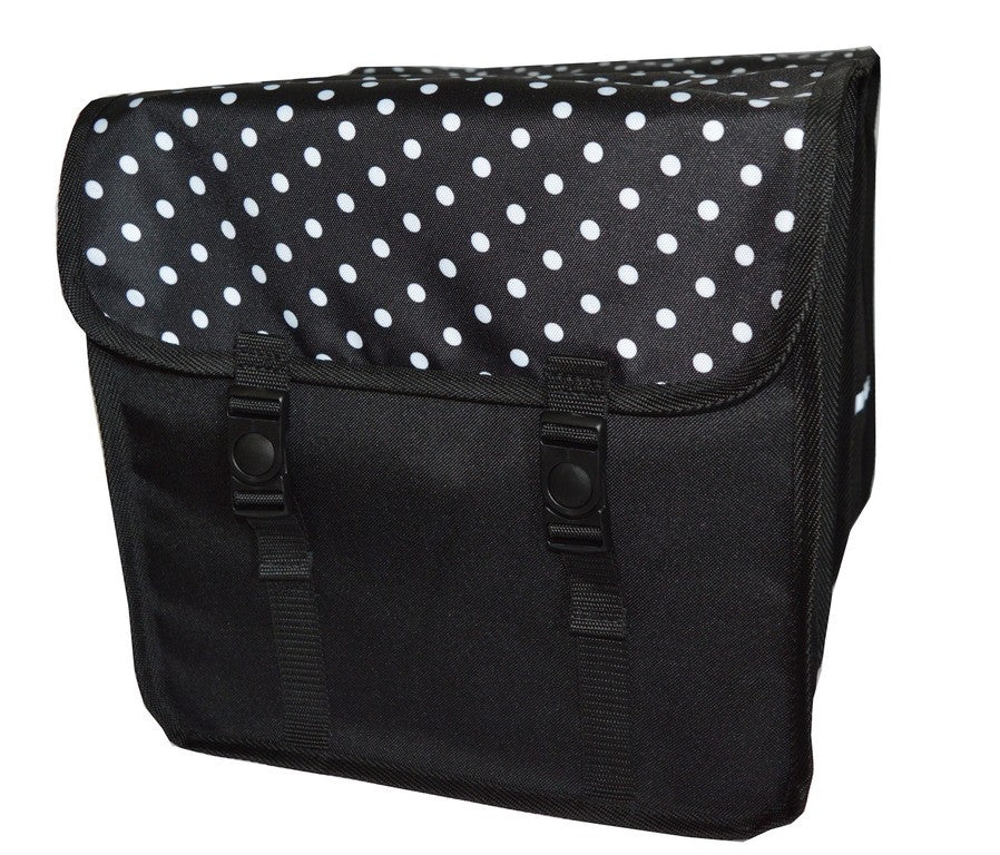 FAHRRADTASCHE ab 26 Zoll Satteltasche Gepäckträgetasche Doppelt 19. Duo - Polka