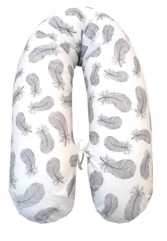 EMI&SAM Stillkissen 170cm Lagerungkissen Füllung EPS + Bezug 23. Feder