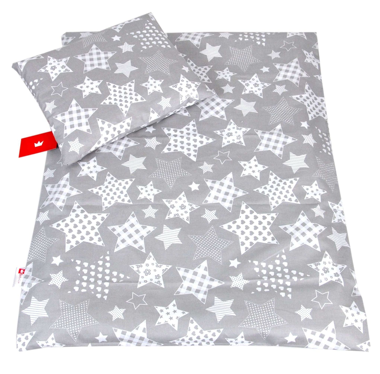BABYLUX 2 tlg. Set Bezug für Kinderwagen Bettwäsche 60x78cm 96. Sternbild