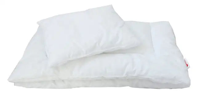 BABYLUX 2 tlg. Set Kinderzimmer Bettwäsche FÜLLUNG 60 x 78 cm Decke und Kissen