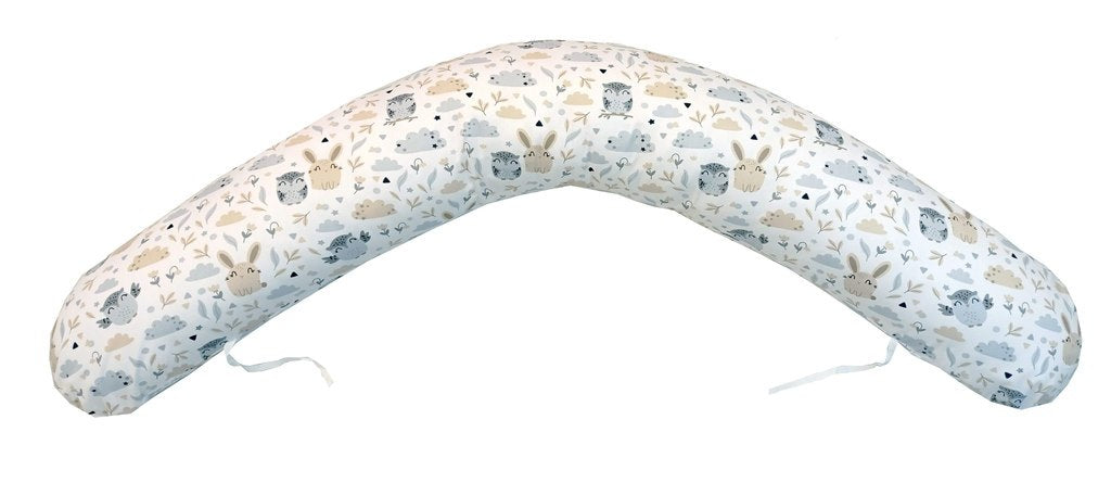 EMI&SAM Stillkissen 170cm Lagerungkissen Füllung EPS + Bezug 21. Waldfamilie