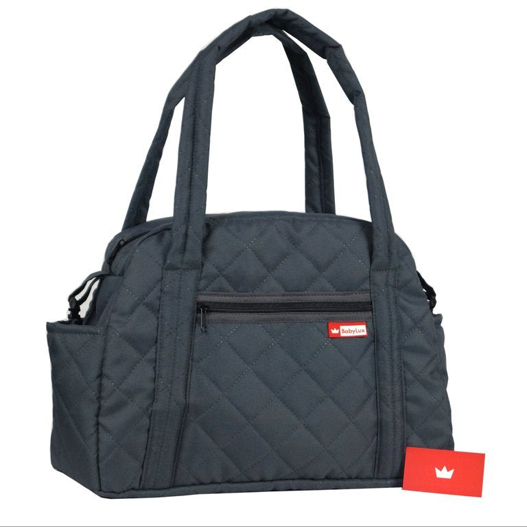 BabyLux Wickeltasche Kinderwagentasche Pflegetasche CandyPIK SCHWARZ