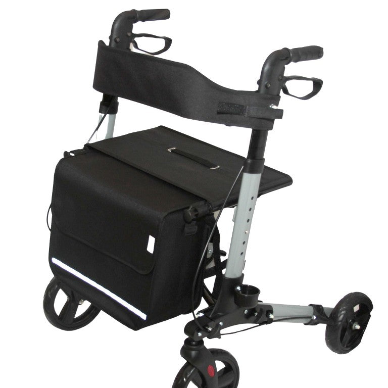 SENIORI Rollator / Rollstuhl Tasche Rollatortasche Rollstuhltasche 2. Schwarz_classic