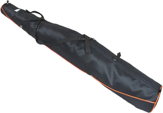 SKITASCHE Skisack Transporttasche Bag Ski und Stöcke SCHWARZ 190 cm