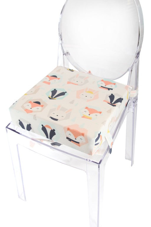 Emi&Sam SITZKISSEN Sitzerhöhung für Kinder Stuhlkissen Kinderstuhl 1. Animals