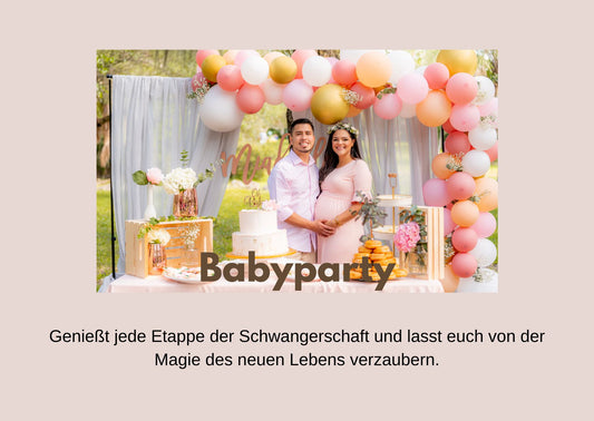 Willkommen zur Babyparty!