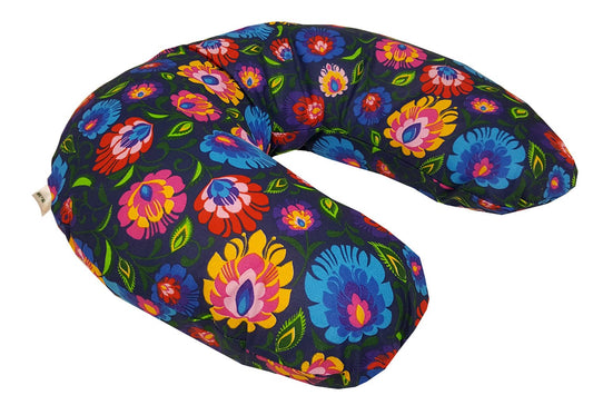 EMI&SAM Stillkissen Klein 60x50cm Stützkissen für Mutter und Baby 3. Folk