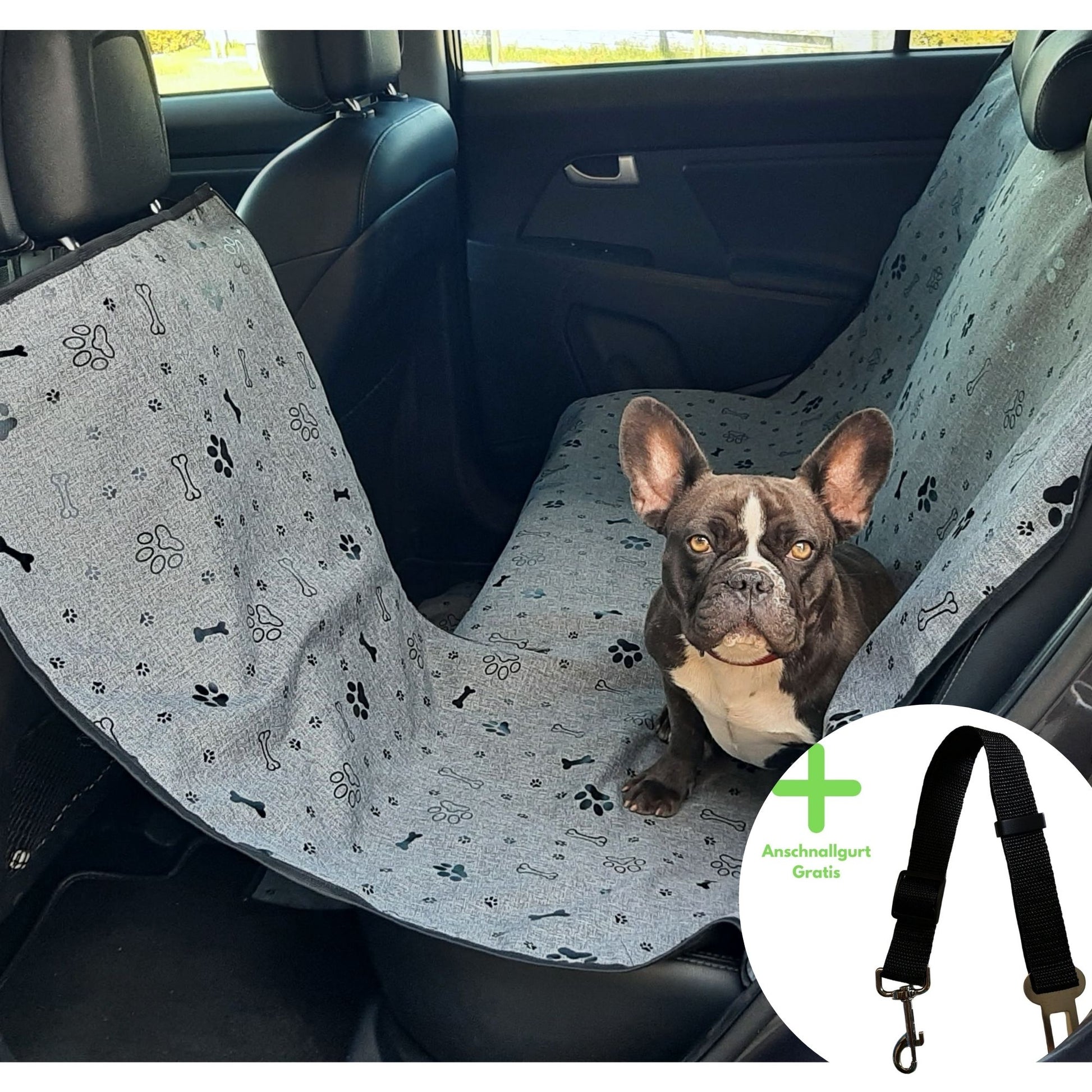 Hunde Autodecke Hundedecke Rückbank Kofferraum Schutz Autoschondecke 4 –  babylux24