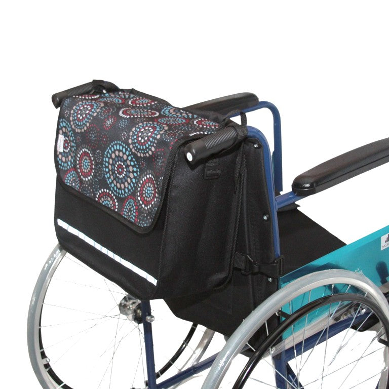 SENIORI Rollator / Rollstuhl Tasche Rollatortasche Rollstuhltasche 	 1F. Kreise - Flex
