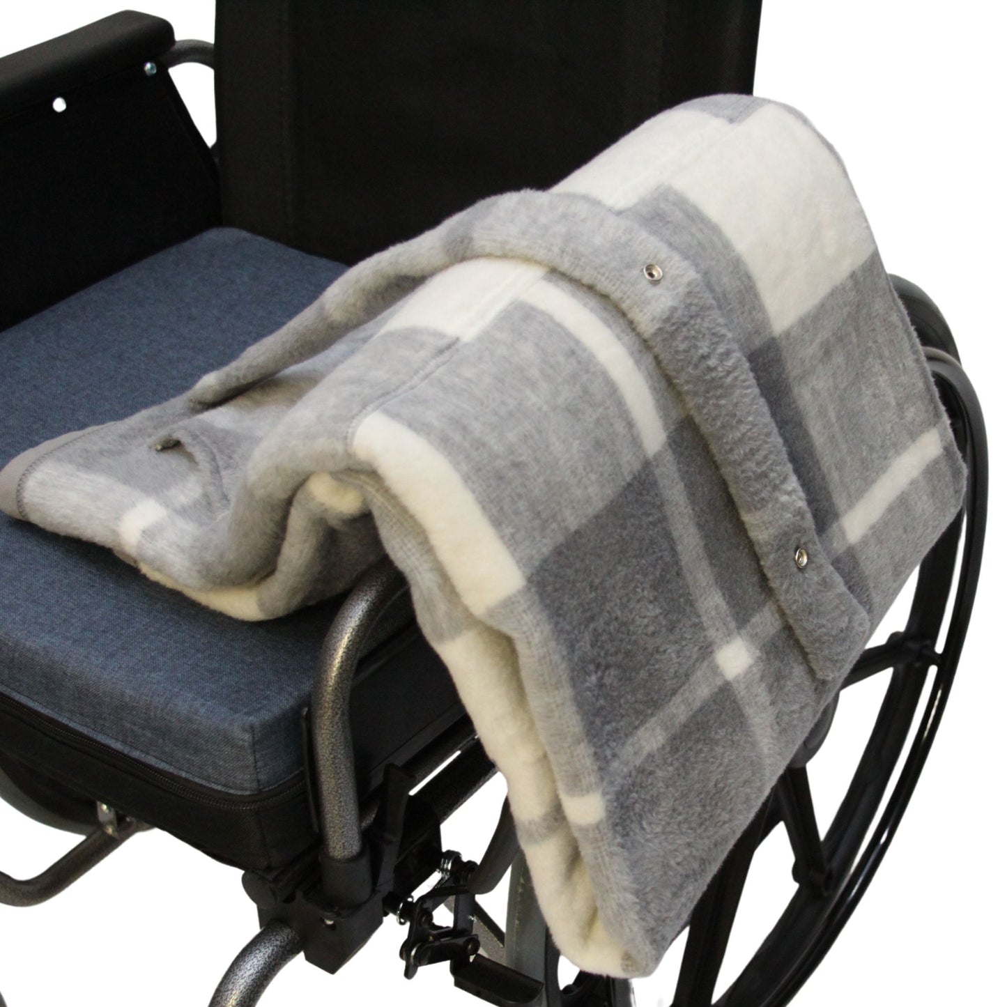 SENIORI Rollstuhldecke Decke für Rollstuhl warme Beindecke für Rollstuhlfahrer Kniedecke
