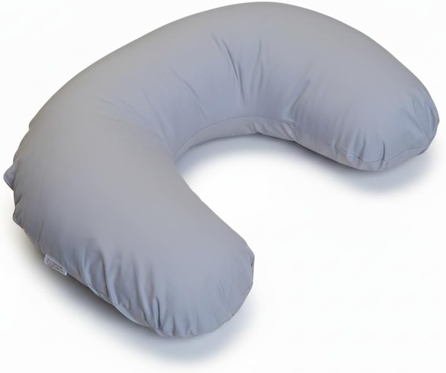 EMI&SAM Stillkissen Klein 60x50cm Stützkissen für Mutter und Baby - Grau