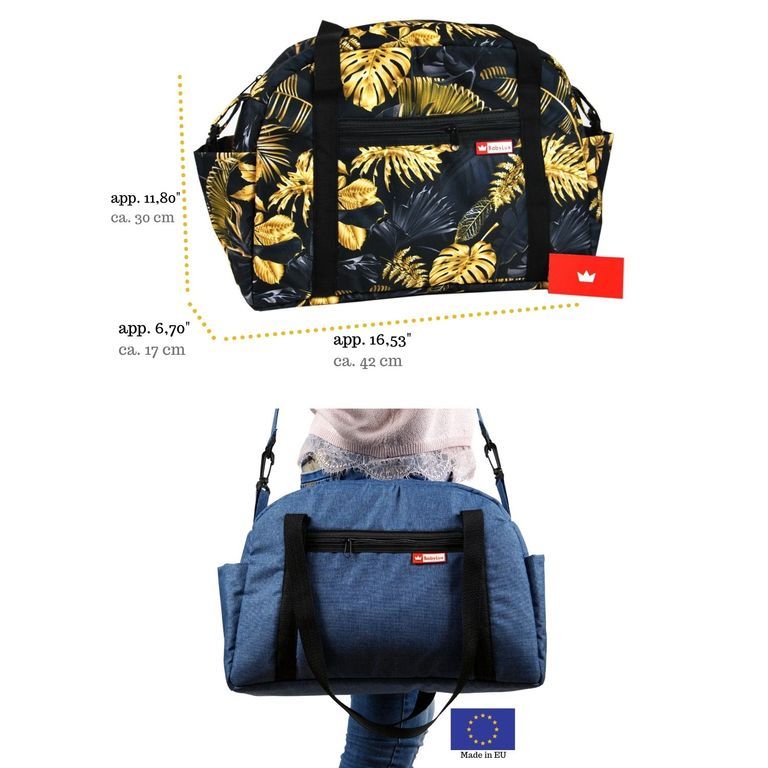 BabyLux Wickeltasche COLORFUL Kinderwagen Buggy Große 79.