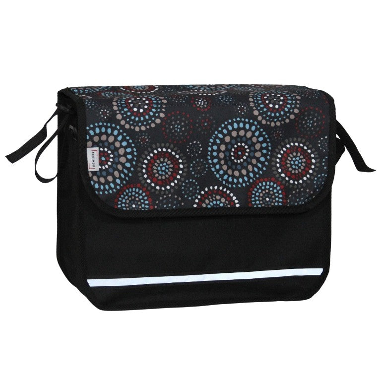 SENIORI Rollator / Rollstuhl Tasche Rollatortasche Rollstuhltasche 1. Kreise_classic