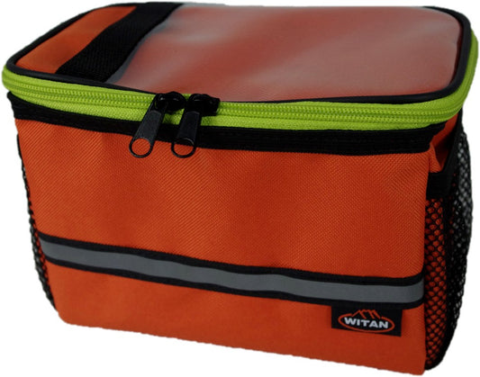 LENKERTASCHE Fahrradtasche Fahrrad Handyhalterung Navigationshalterung Orange