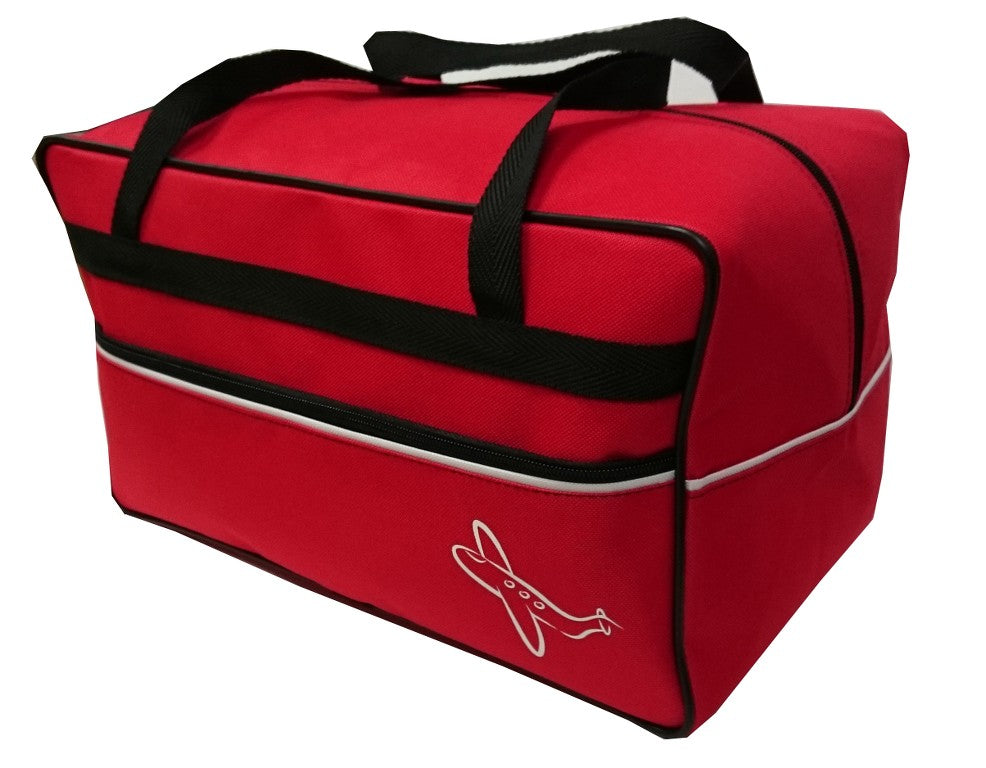 REISETASCHE 40 x 20 x 25 cm Bordcase Reise Koffer HANDGEPÄCK Tasche Rot