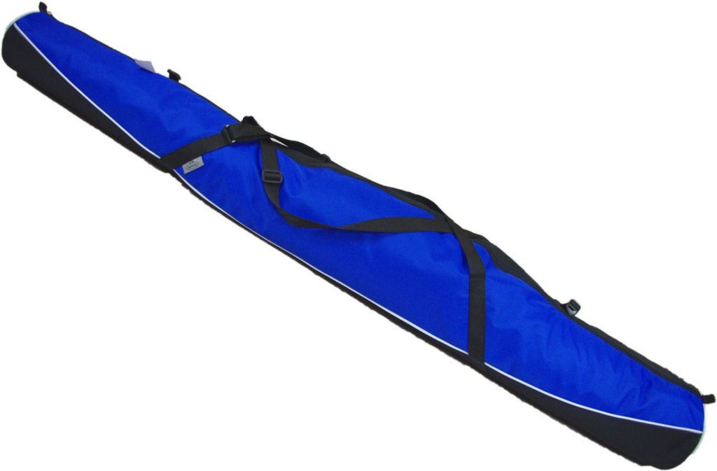 SKITASCHE Skisack Transporttasche Bag Ski und Stöcke BLAU 190 cm