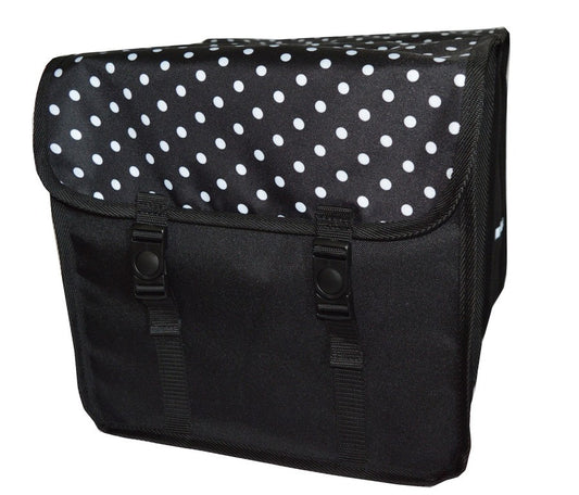 FAHRRADTASCHE ab 26 Zoll Satteltasche Gepäckträgetasche Doppelt 19. Duo - Polka