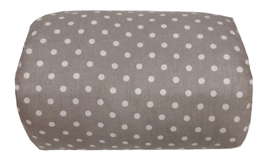 EMI&SAM Stillkissen MINI für den Arm Stillmuff Klein Stillen 16. Grau - Dots