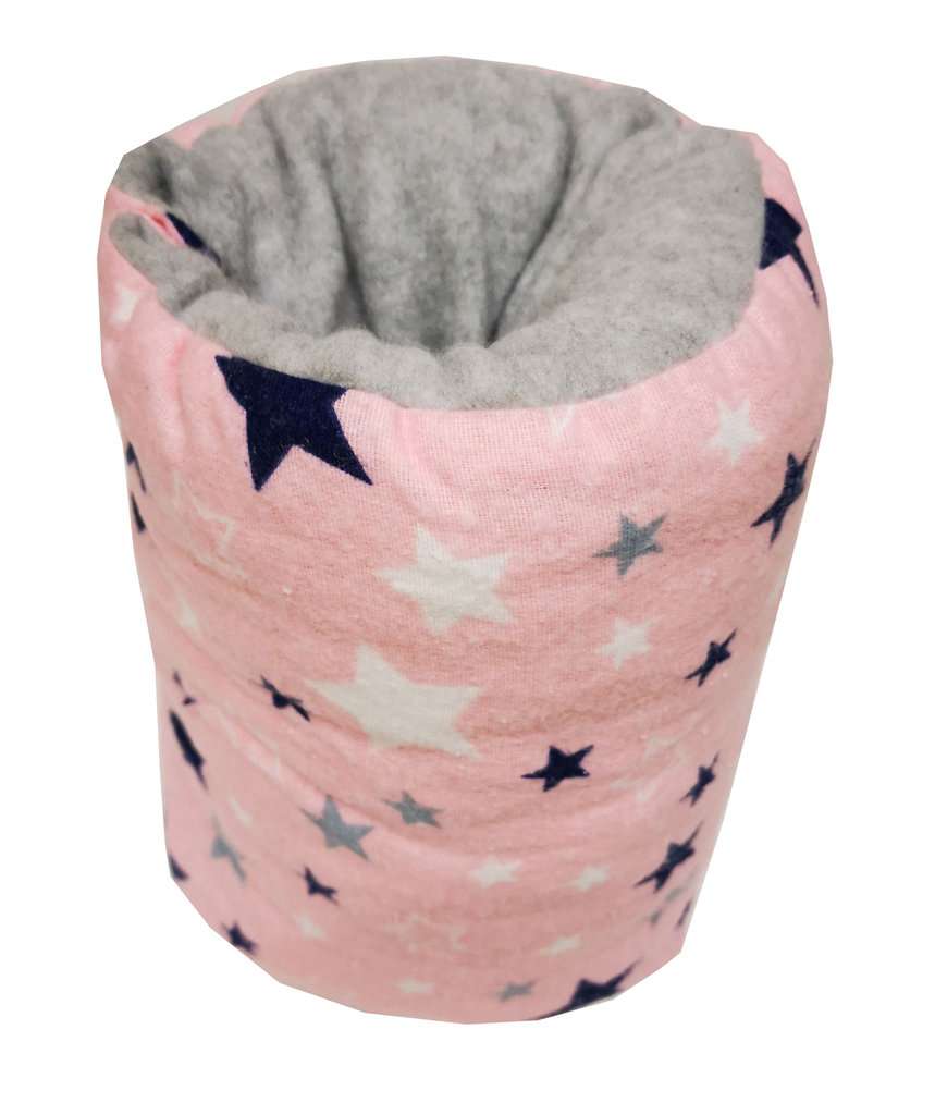 EMI&SAM Stillkissen MINI für den Arm Stillmuff Klein Stillen 5. Sterne Rosa