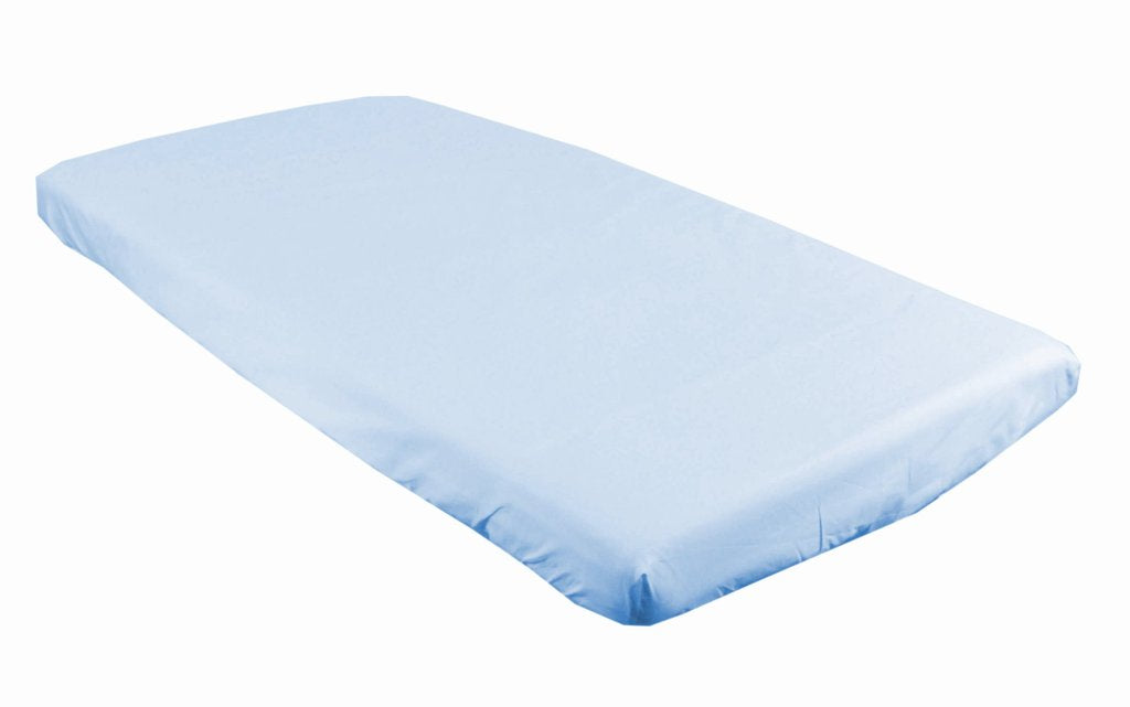 BABYLUX Spannbetttuch 60x120 / 70x140 cm Baby SPANNBETTLAKEN Kinderbett Blau