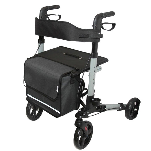 SENIORI Rollator / Rollstuhl Tasche Rollatortasche Rollstuhltasche 3. Grau_classic